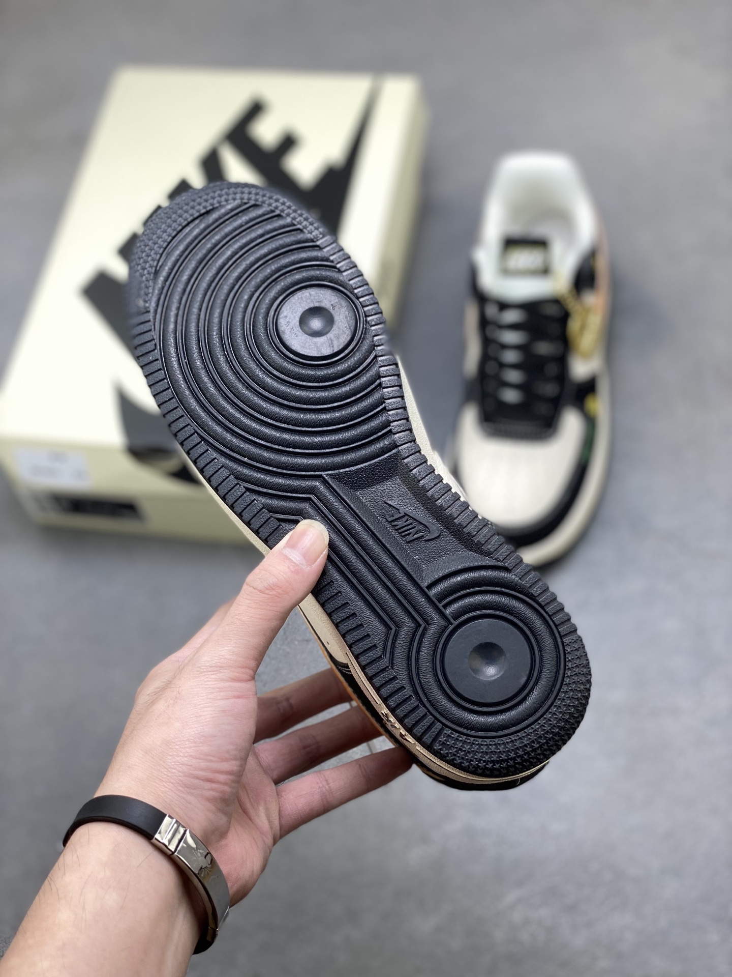 Nike Air Force 1 '07 Low Black White Custom Sneakers - Limited Edition 7 i1760644813887 3628 0 5