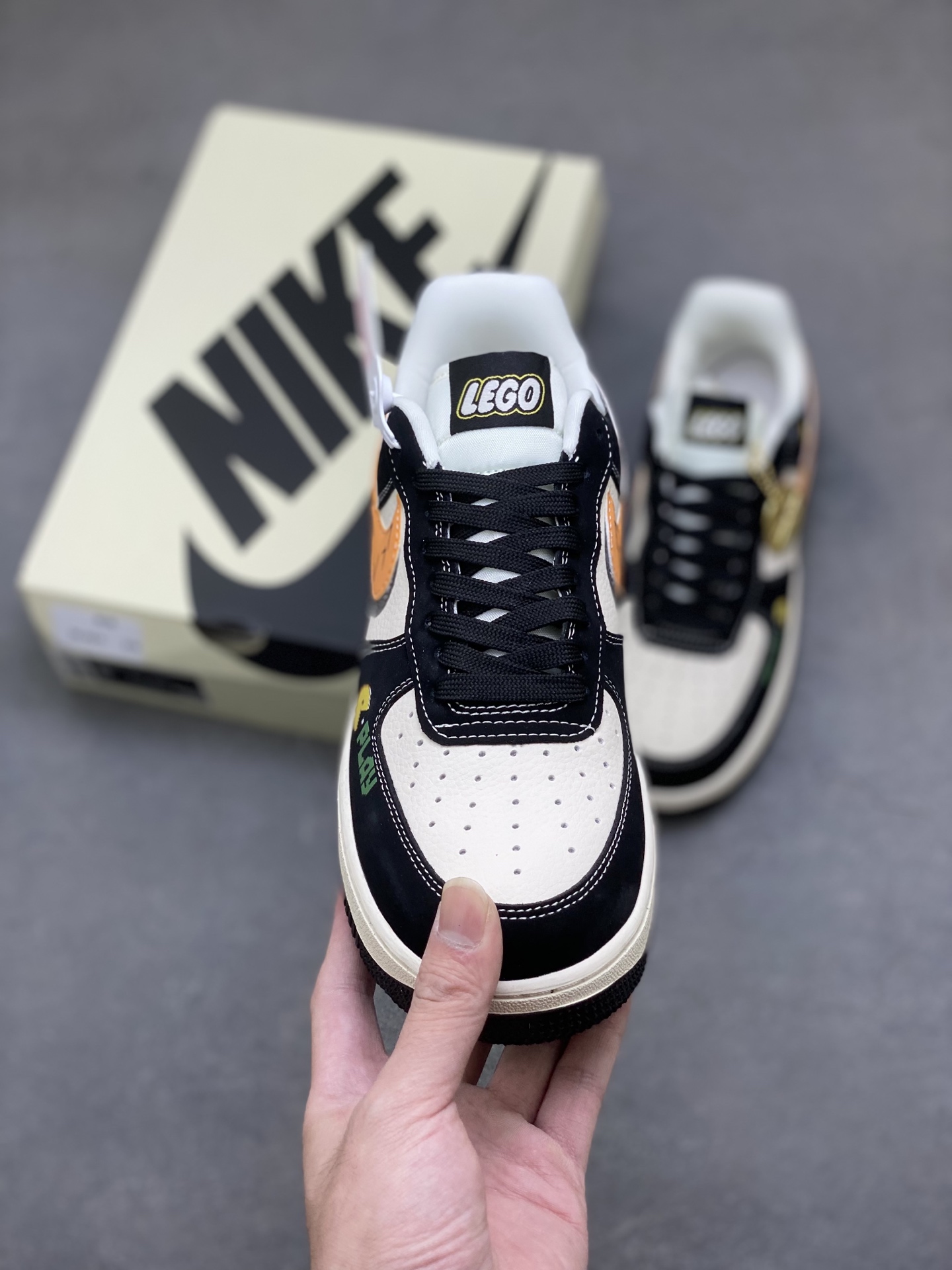 Nike Air Force 1 '07 Low Black White Custom Sneakers - Limited Edition 3 i1760644814433 3127 0 1