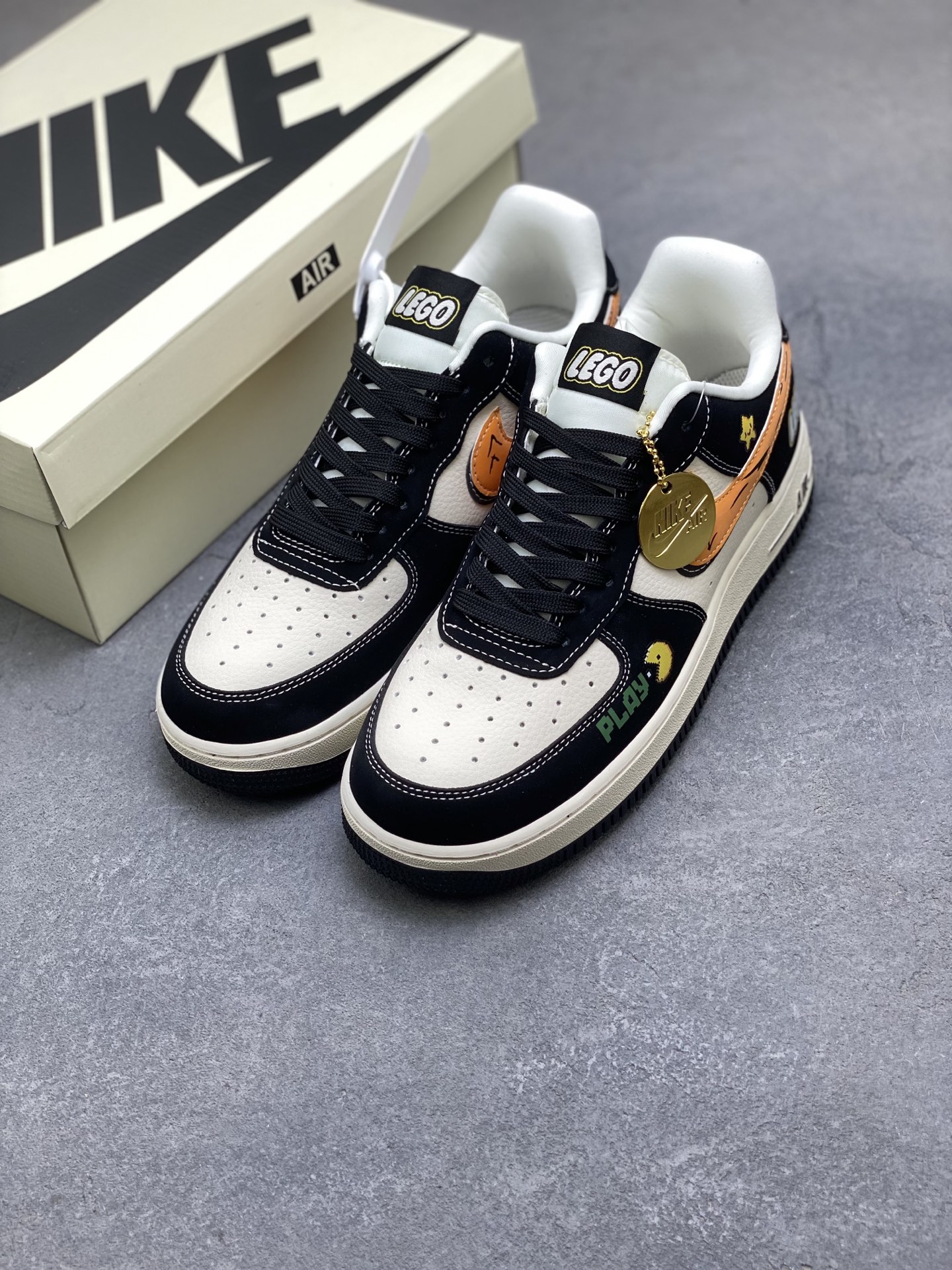 Nike Air Force 1 '07 Low Black White Custom Sneakers - Limited Edition 9 i1760644819050 8555 0 7