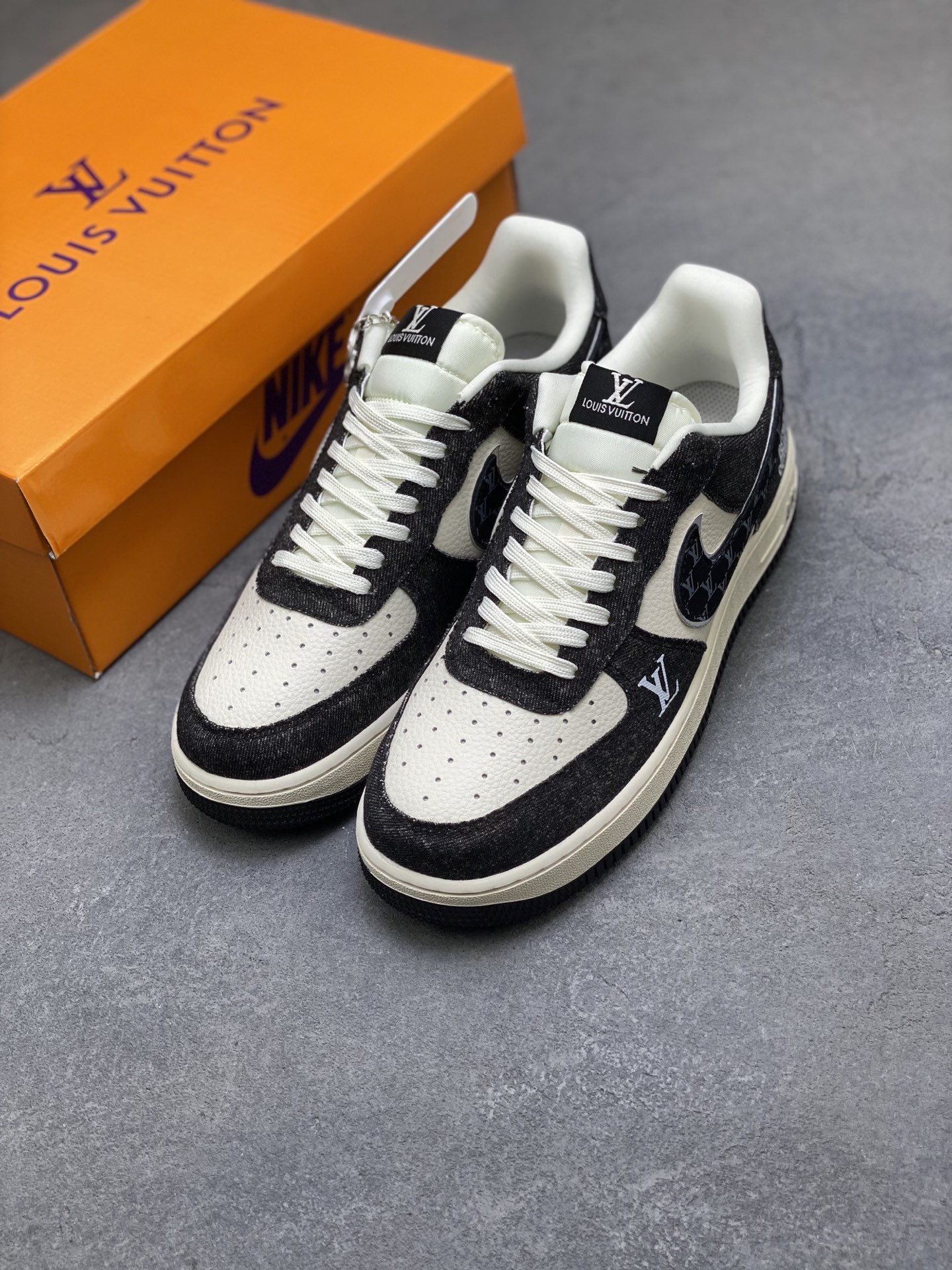 Nike Air Force 1 '07 Low Louis Vuitton Custom Sneakers - Limited Edition 9 i1760644913414 2623 0 7