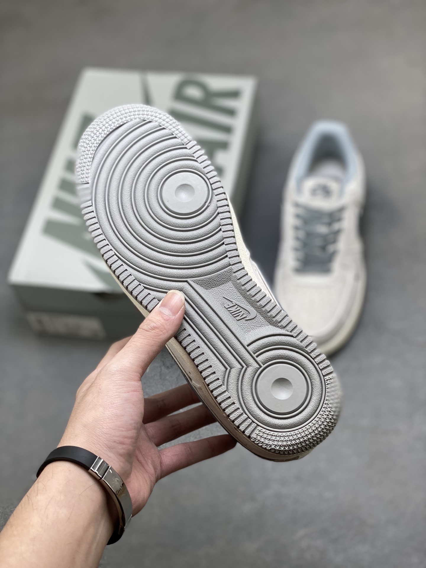 Nike Air Force 1 '07 Low Grey Suede Casual Shoes - Limited Edition 7 i1760645248444 3173 0 5