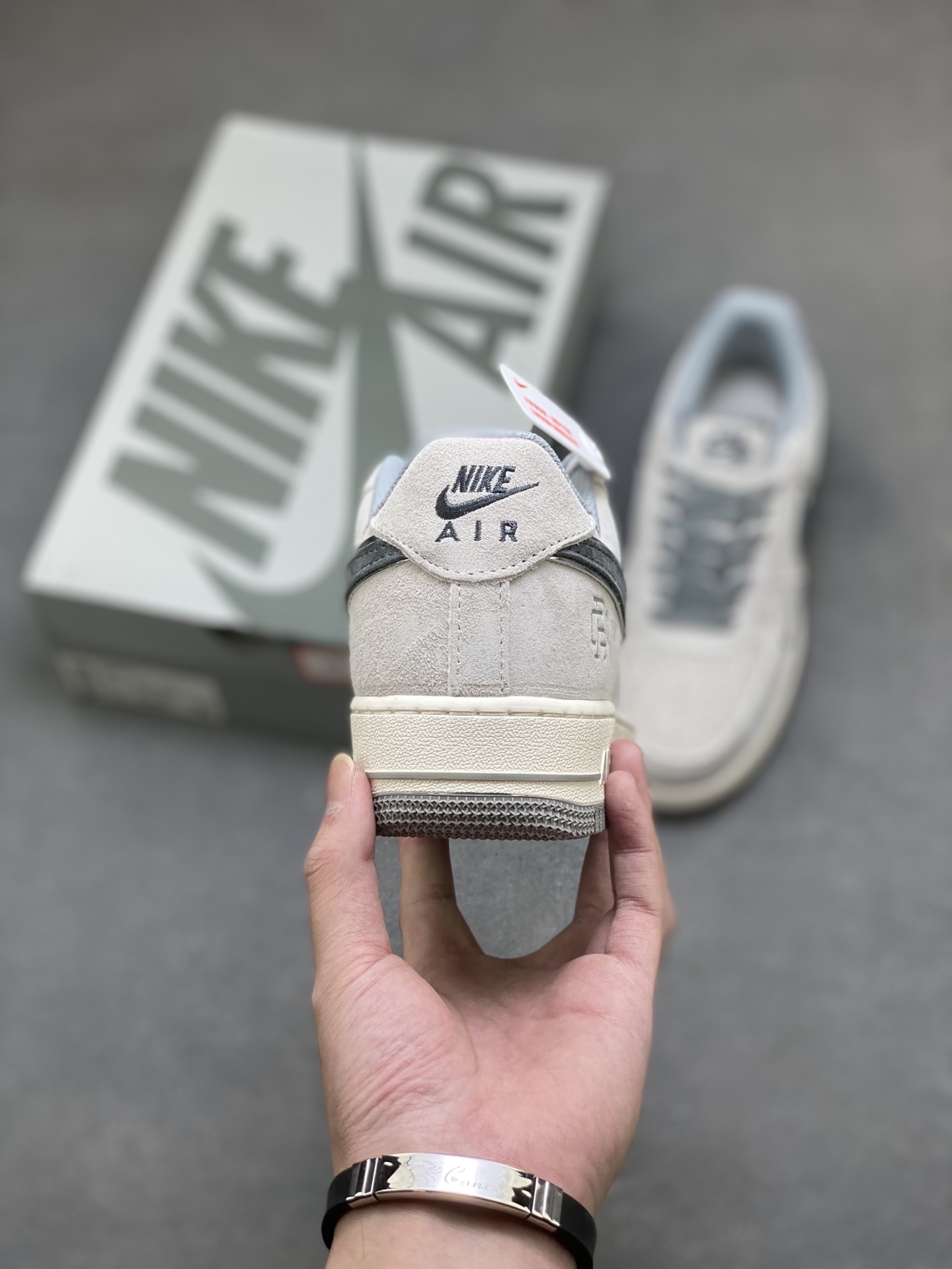 Nike Air Force 1 '07 Low Grey Suede Casual Shoes - Limited Edition 5 i1760645248744 9876 0 3
