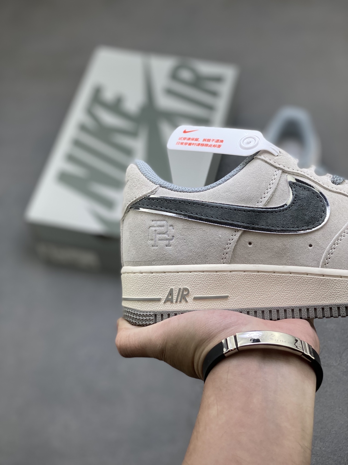 Nike Air Force 1 '07 Low Grey Suede Casual Shoes - Limited Edition 6 i1760645255996 4244 0 4