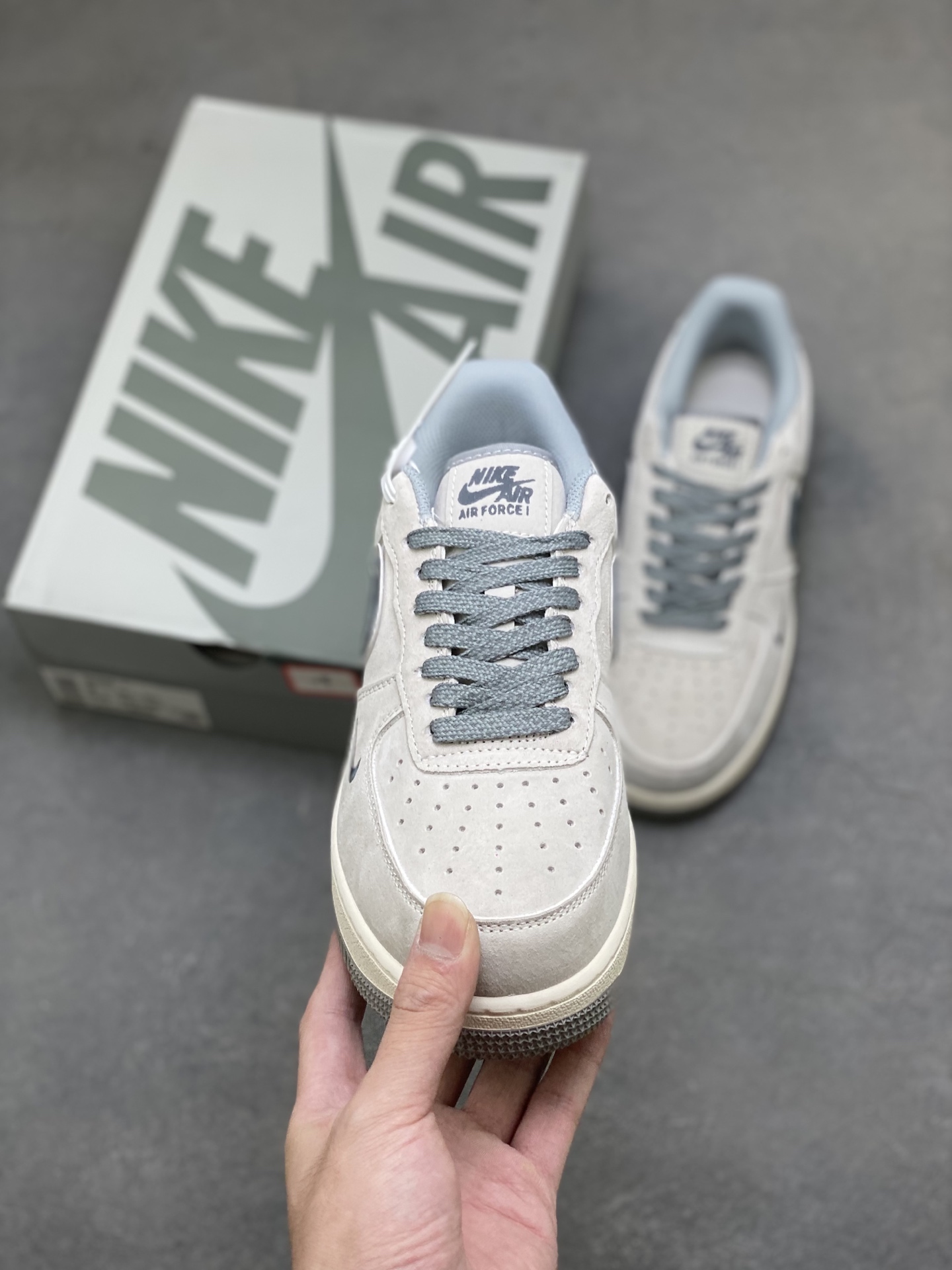 Nike Air Force 1 '07 Low Grey Suede Casual Shoes - Limited Edition 3 i1760645256524 42 0 1