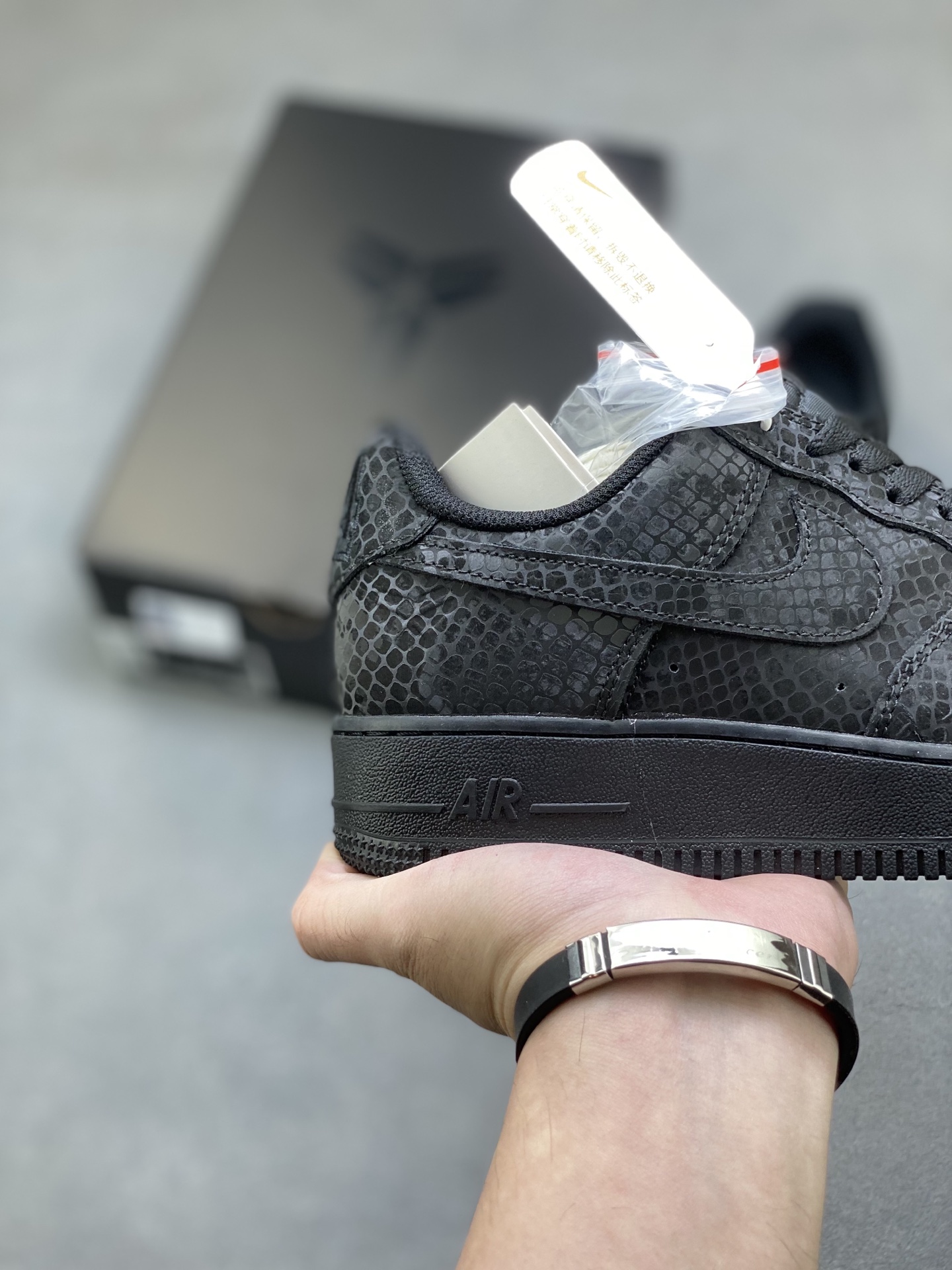 Nike Air Force 1 Low Black SnakeSkin Edition - Iconic Style & Comfort 5 i1760645888659 5887 0 3