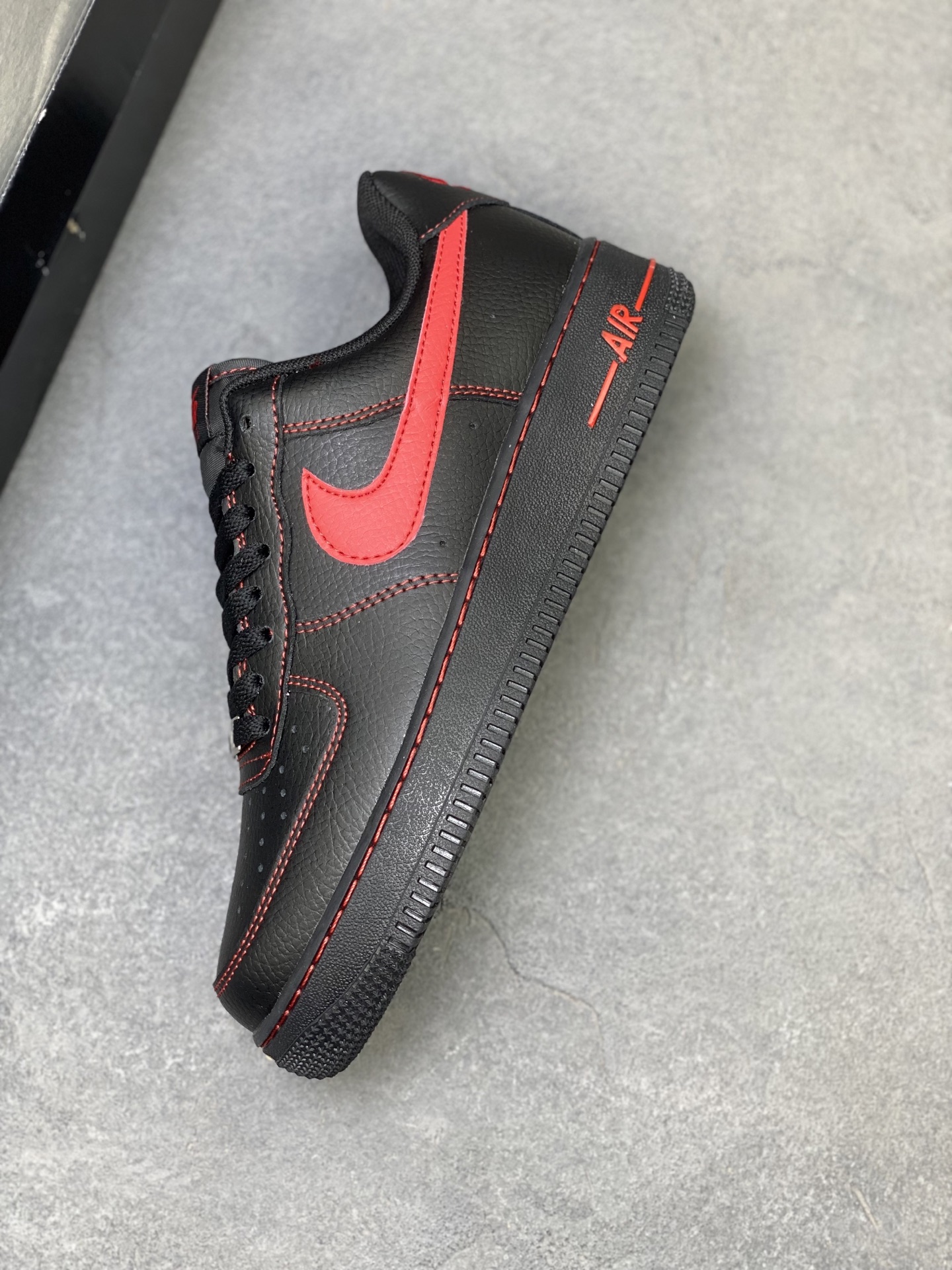 Nike Air Force 1 Low Black Red Stitching - Iconic Style and Comfort 8 i1760803536866 2964 0 6