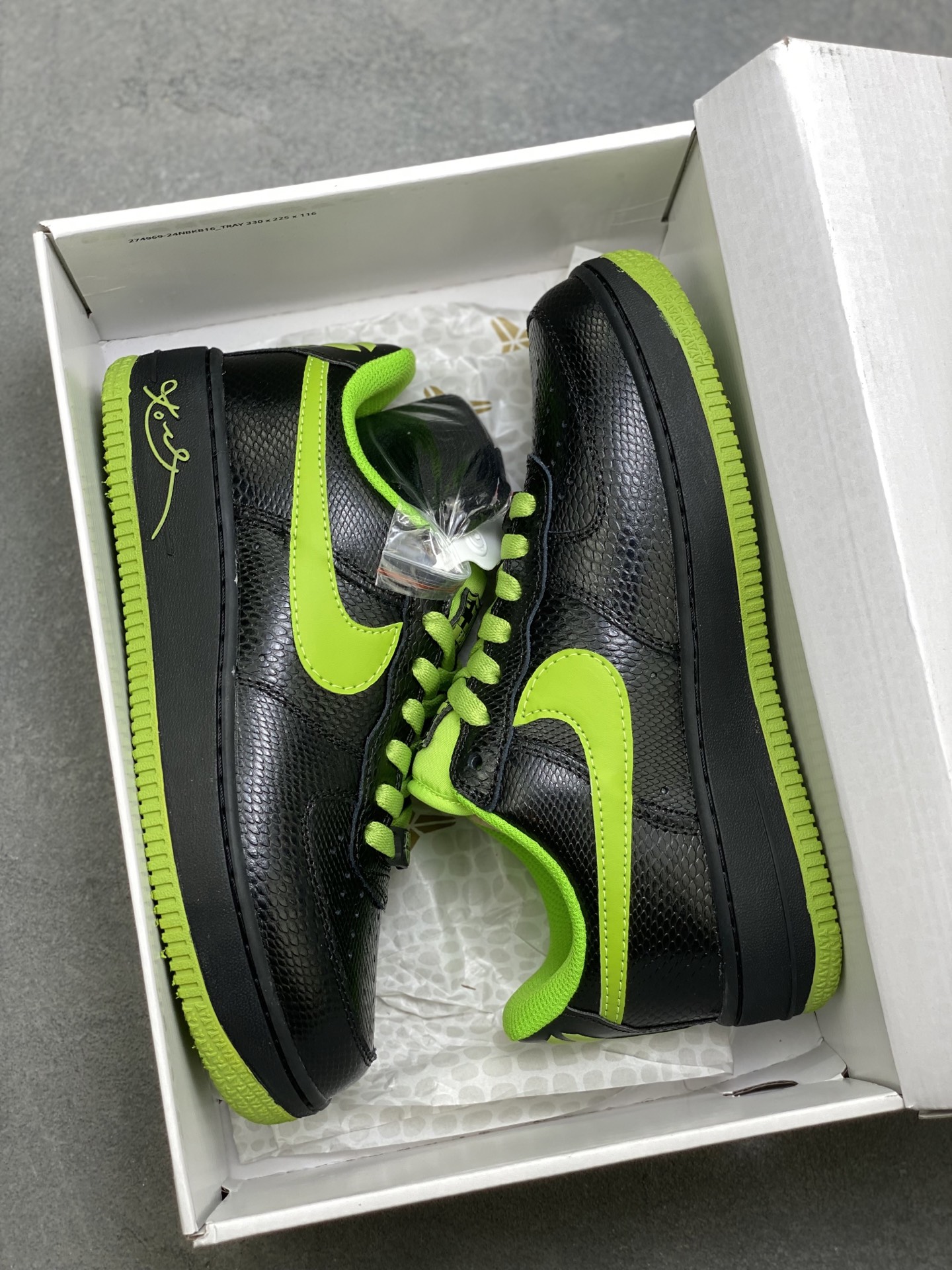 Nike Air Force 1 '07 Low Black/Green HV9409-001 Limited Edition Sneakers 10 i1760803559888 6614 0 8