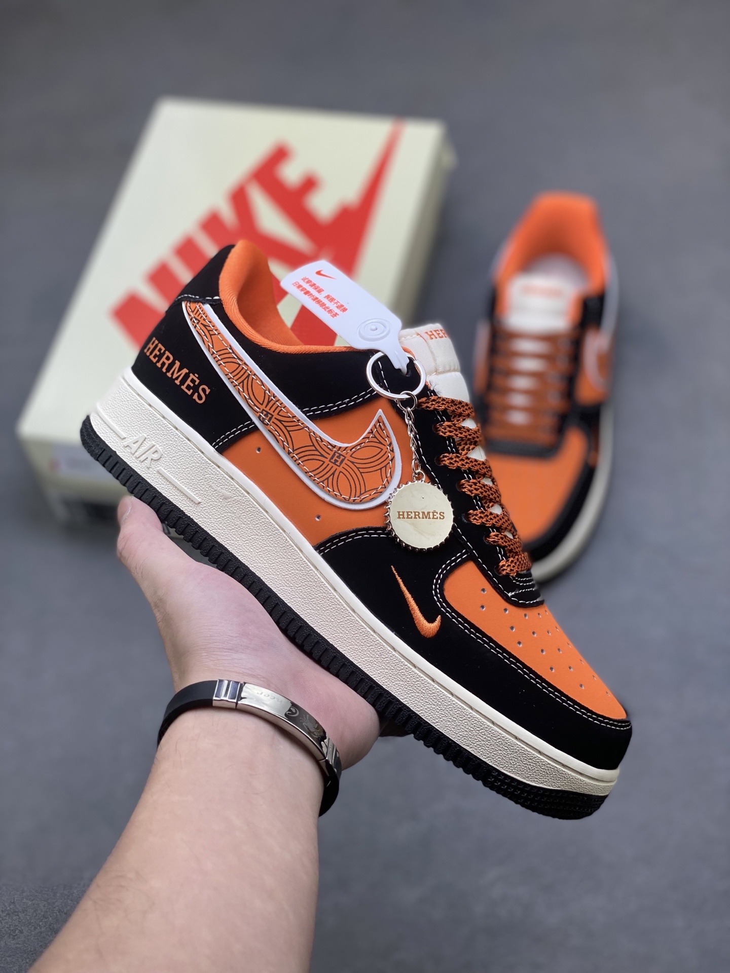 Nike Air Force 1 '07 Low Hermes Edition - Premium Comfort Sneakers 2 i1760988530186 3527 0 0