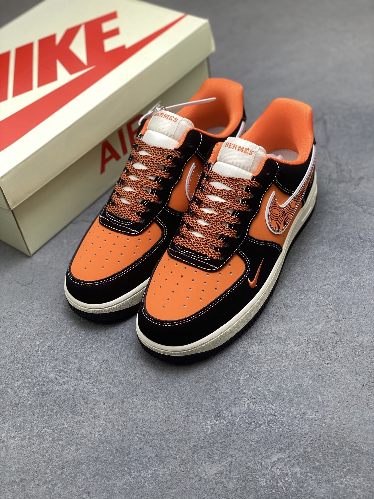 Nike Air Force 1 '07 Low Hermes Edition - Premium Comfort Sneakers 9 i1760988536684 7620 0 7