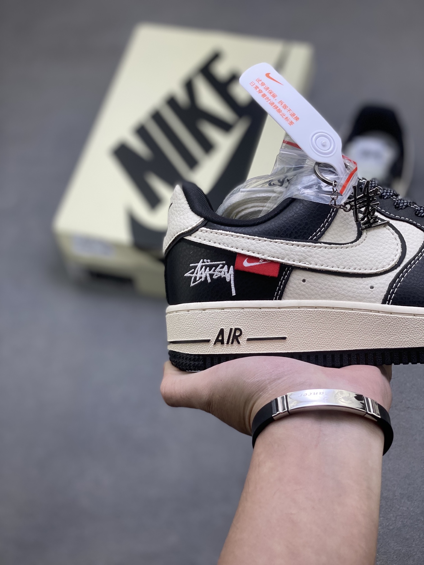 Nike Air Force 1 '07 Low Black White Casual Sneakers DD1982-318 6 i1760988967510 2188 0 4