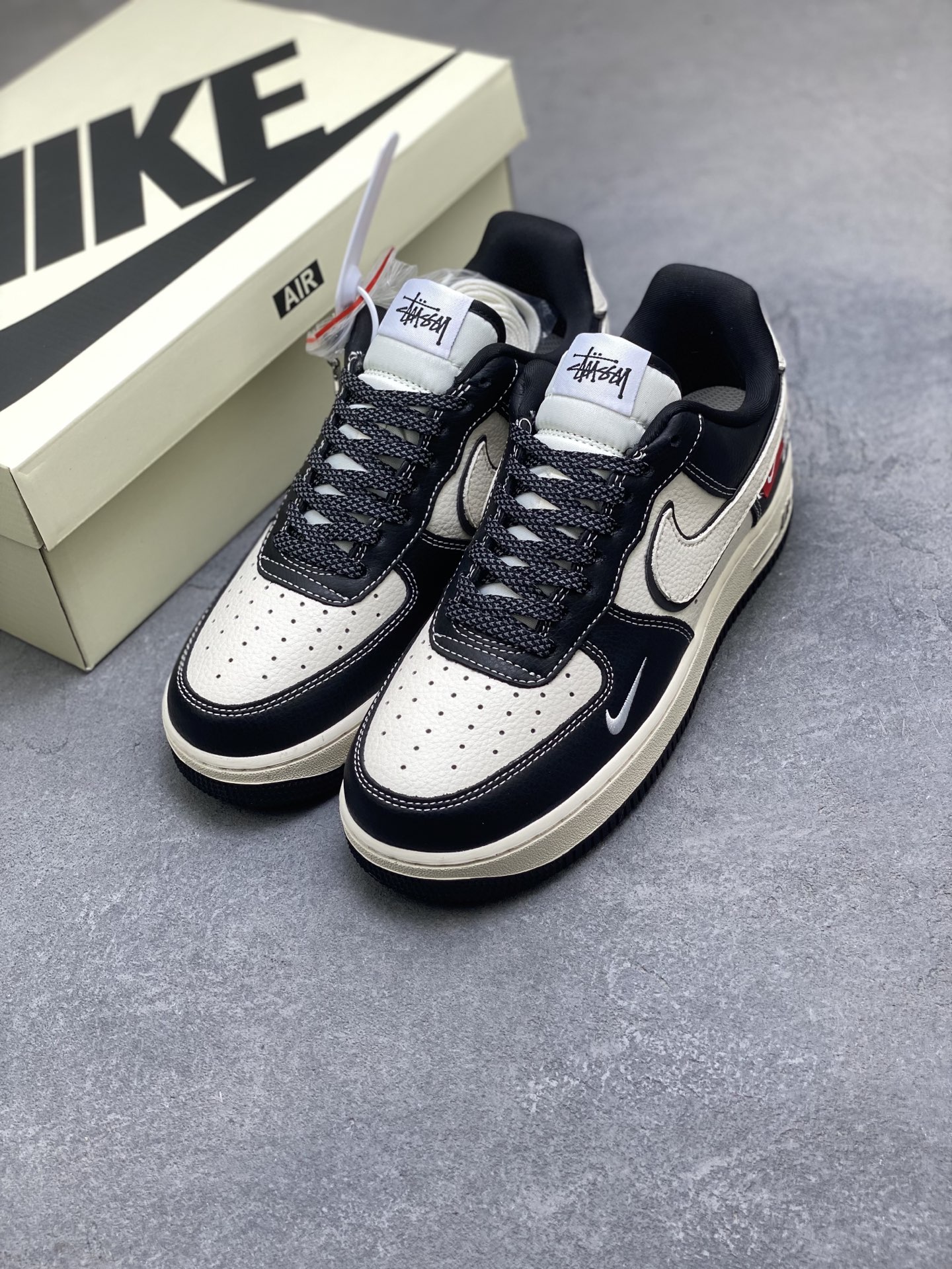 Nike Air Force 1 '07 Low Black White Casual Sneakers DD1982-318 9 i1760988967706 5424 0 7