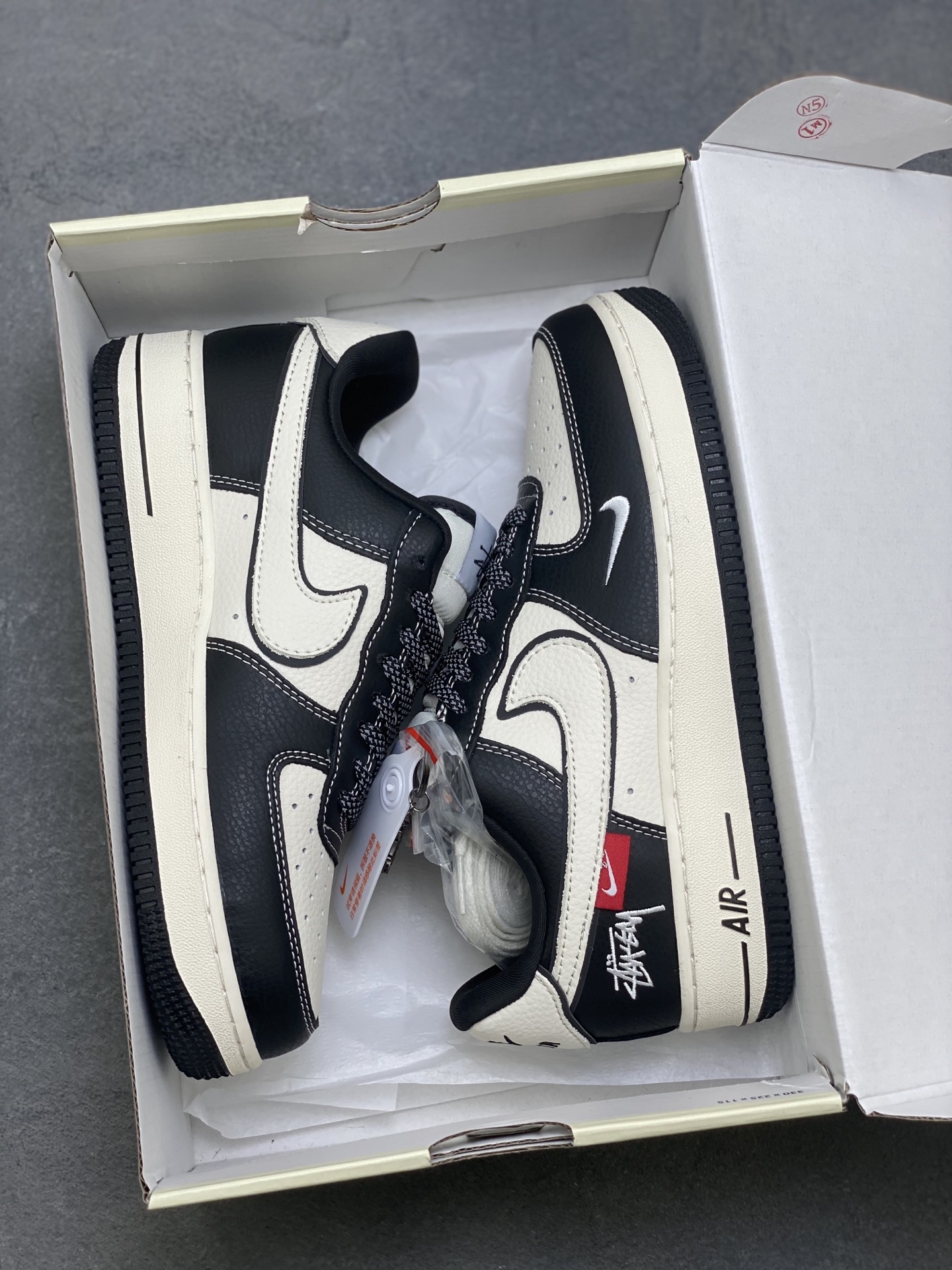 Nike Air Force 1 '07 Low Black White Casual Sneakers DD1982-318 10 i1760988974665 907 0 8