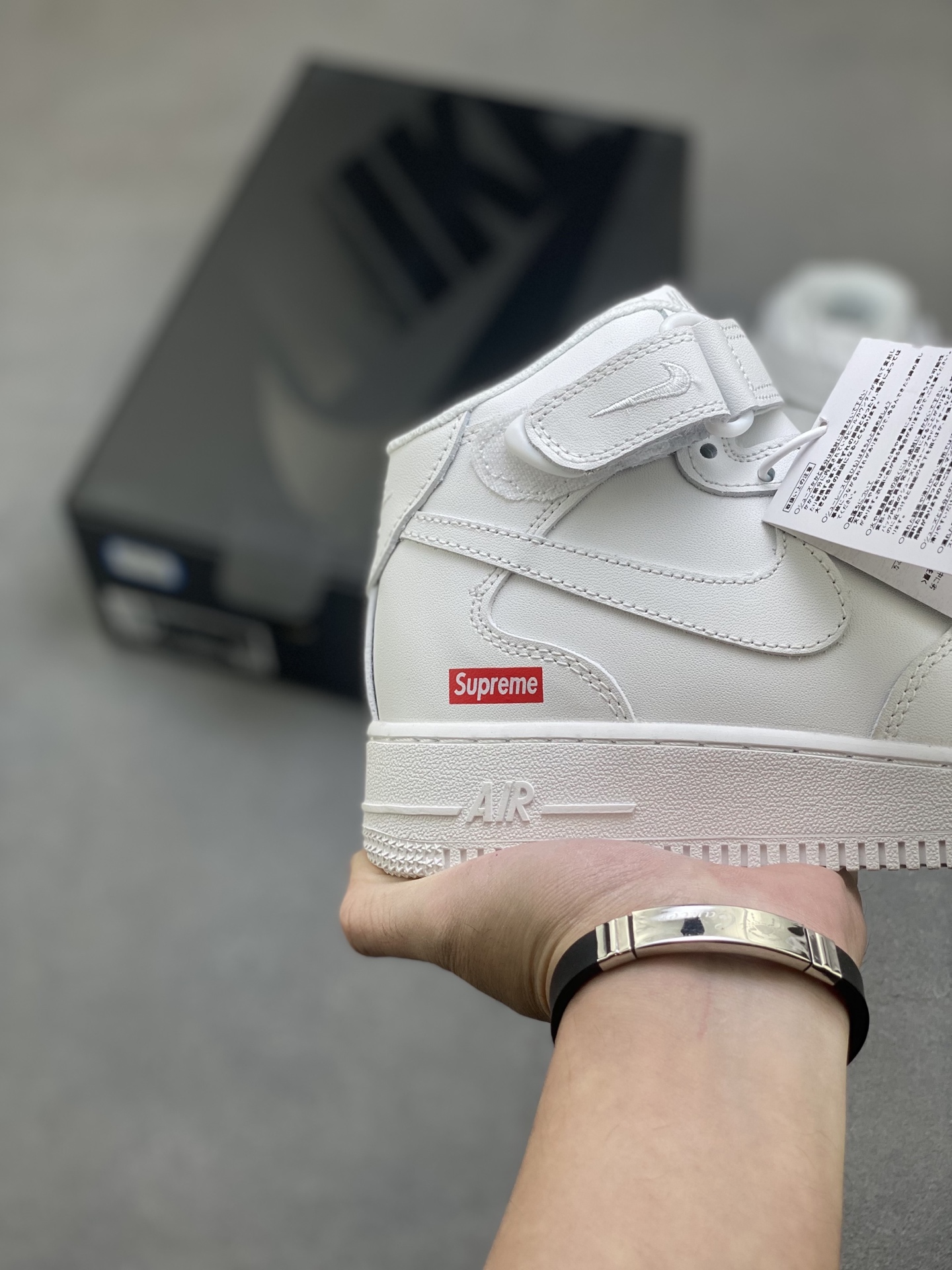 Nike Air Force 1 Mid Supreme White: Classic Style, Modern Comfort 6 i1760989546436 4052 0 4