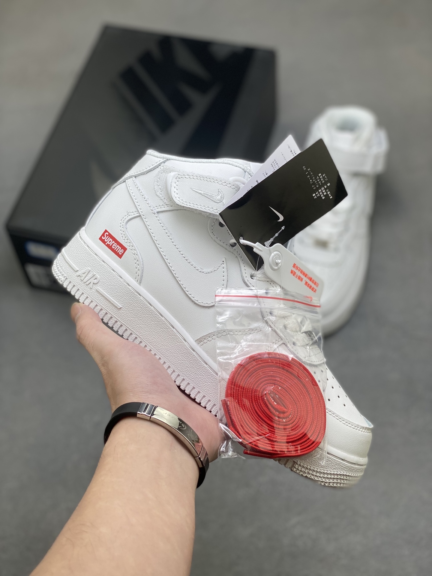 Nike Air Force 1 Mid Supreme White: Classic Style, Modern Comfort