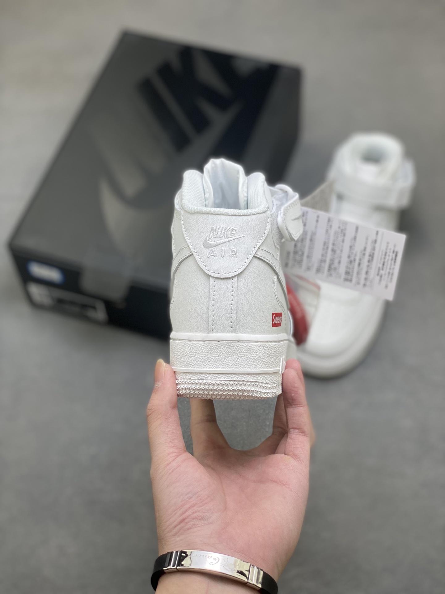 Nike Air Force 1 Mid Supreme White: Classic Style, Modern Comfort 5 i1760989557664 540 0 3