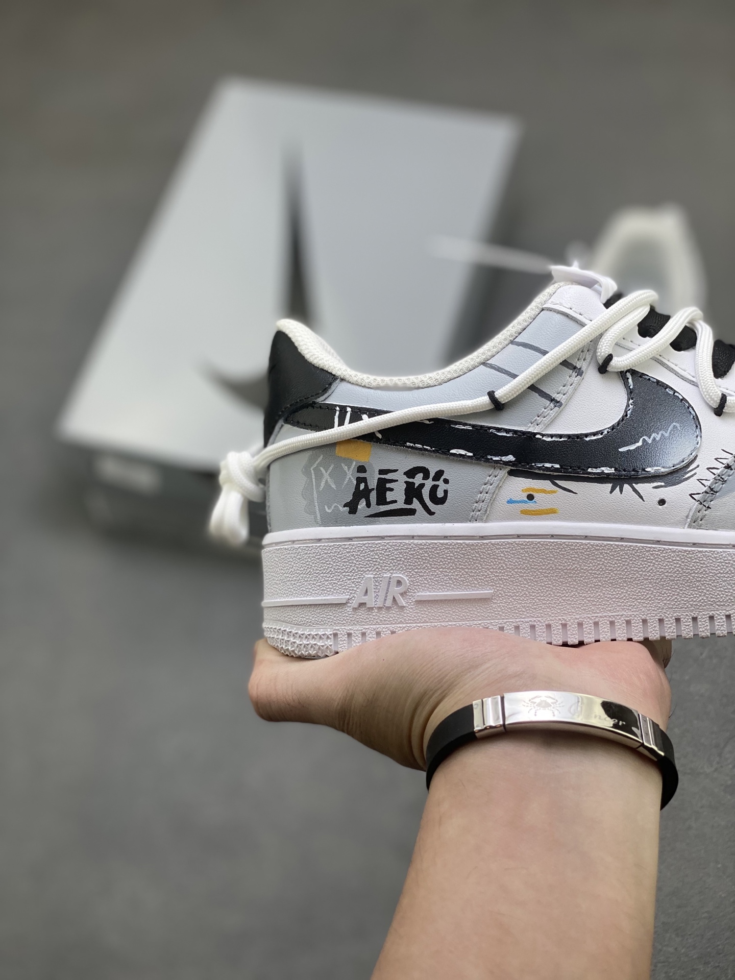 Nike Air Force 1 '07 Low White/Black Limited Edition Sneakers CW2288-111 6 i1761062944871 9686 0 4