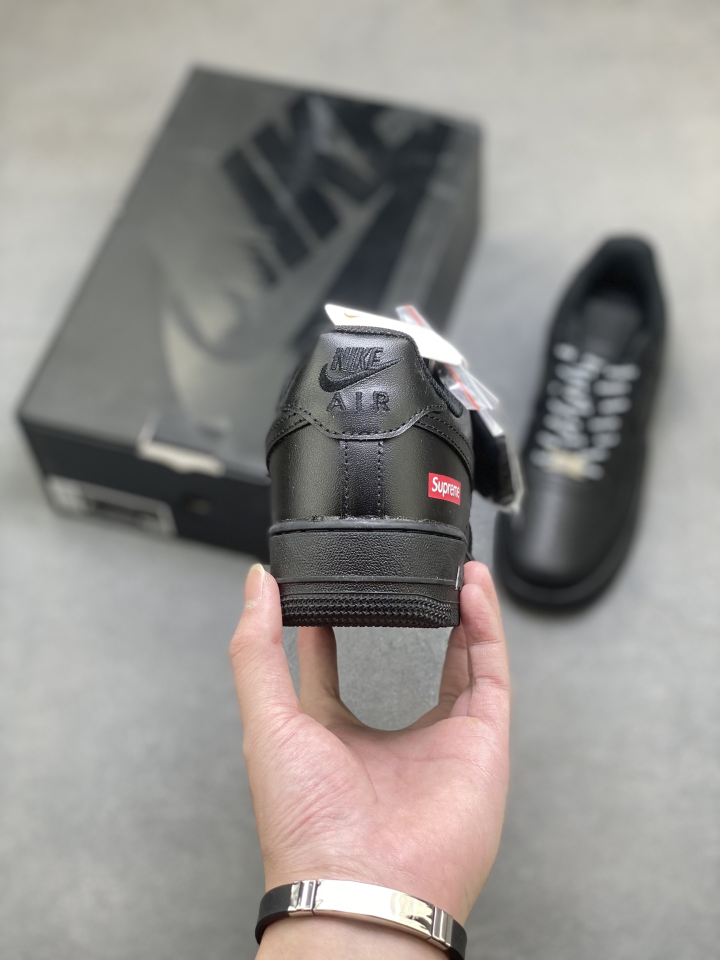 Nike Air Force 1 Low Black Supreme CU9225-001 - Classic Style & Comfort 5 i1761063406462 4651 0 3