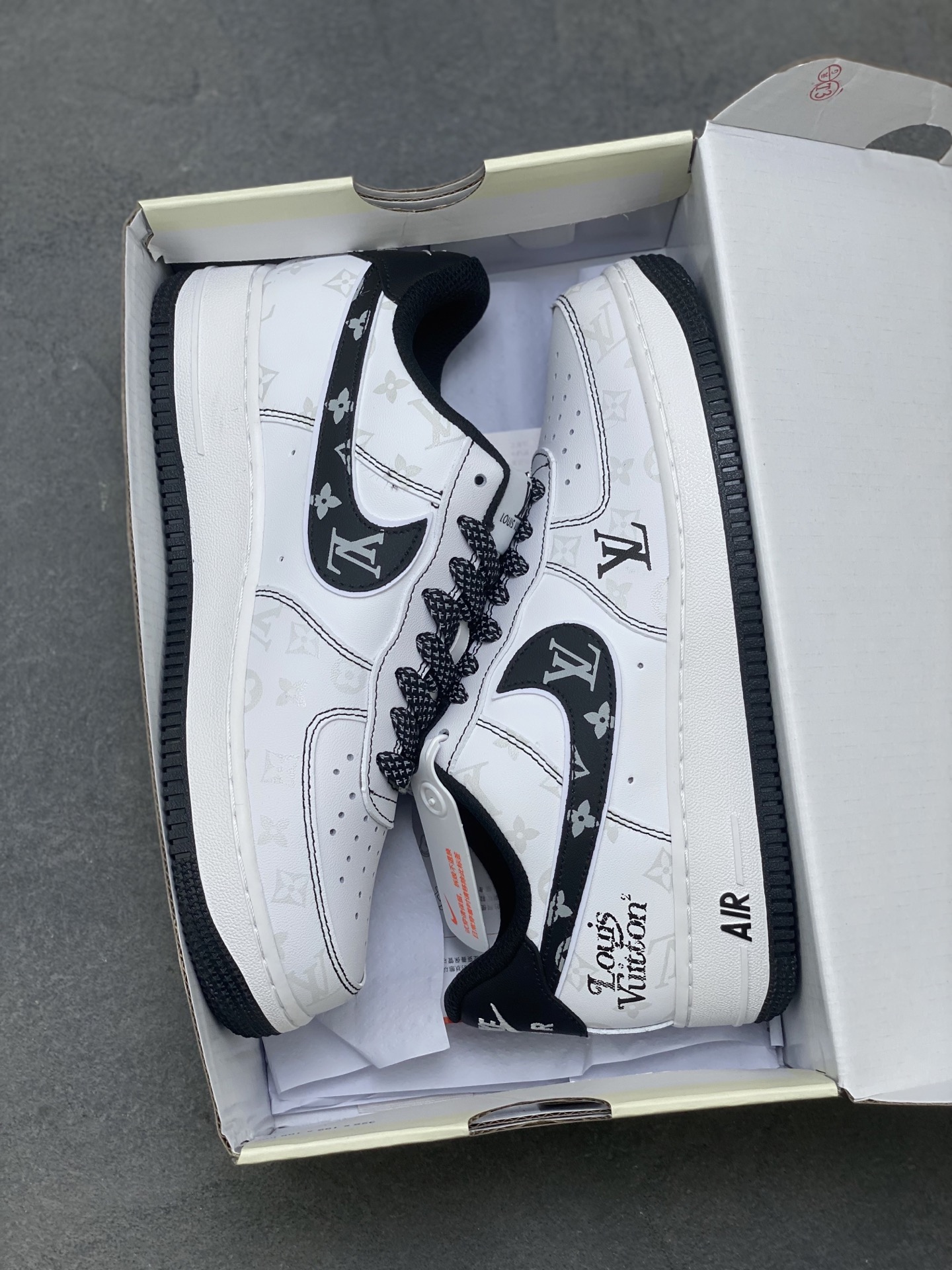 Nike Air Force 1 '07 Low Louis Vuitton Custom Sneakers - Limited Edition 10 i1761063521487 5716 0 8