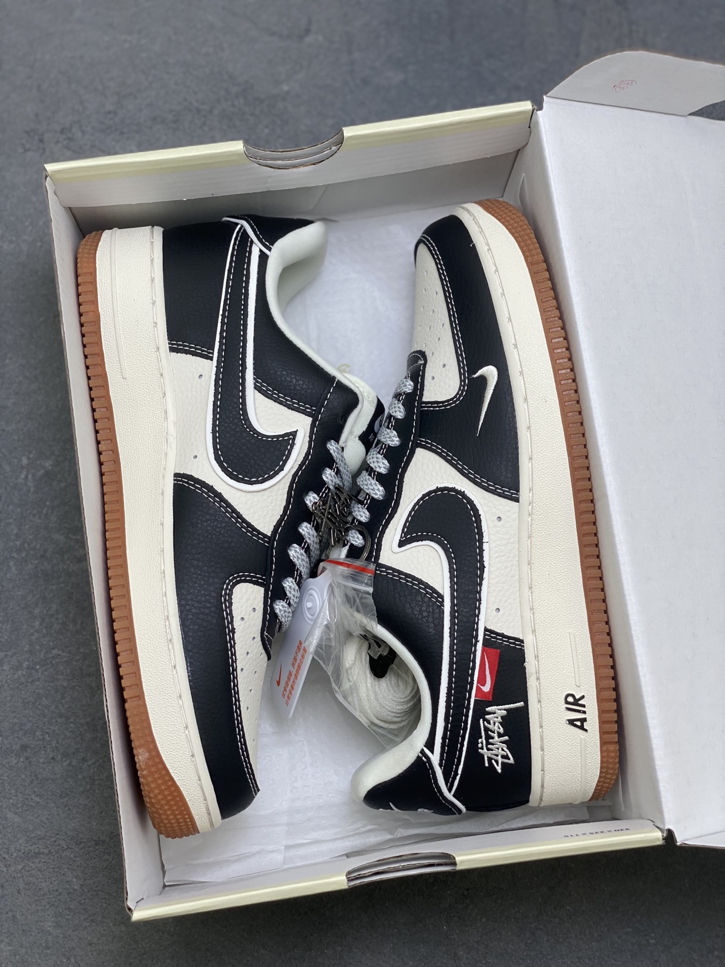 Nike Air Force 1 '07 Low Black White Stitching Casual Sneakers DD1982-323 10 i1761243690859 484 0 8