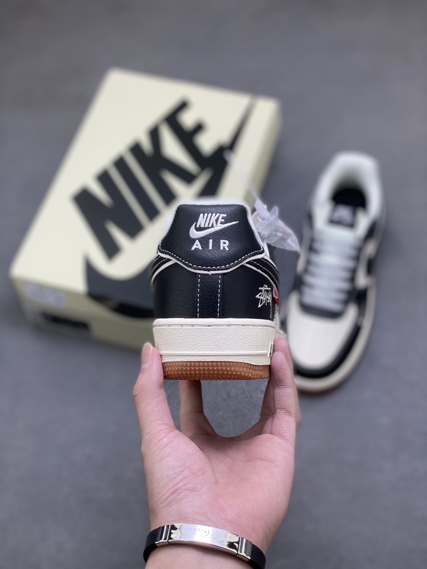Nike Air Force 1 '07 Low Black White Stitching Casual Sneakers DD1982-323 5 i1761243703166 3128 0 3