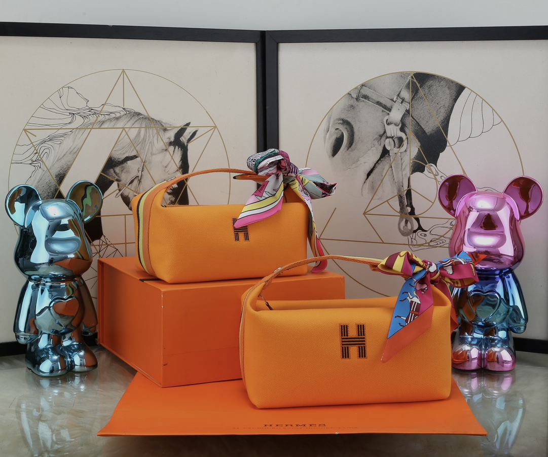 Hermes Cosmetic Bags