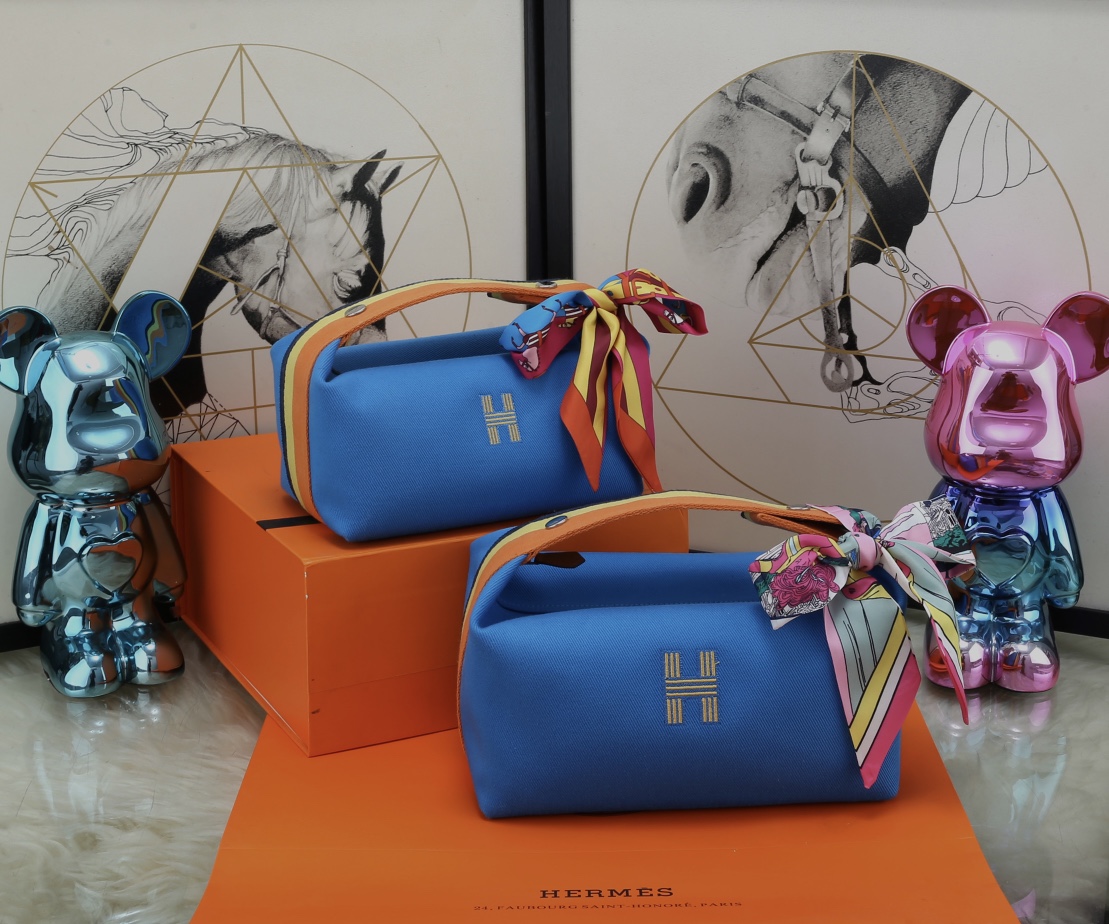 Hermes Cosmetic Bags