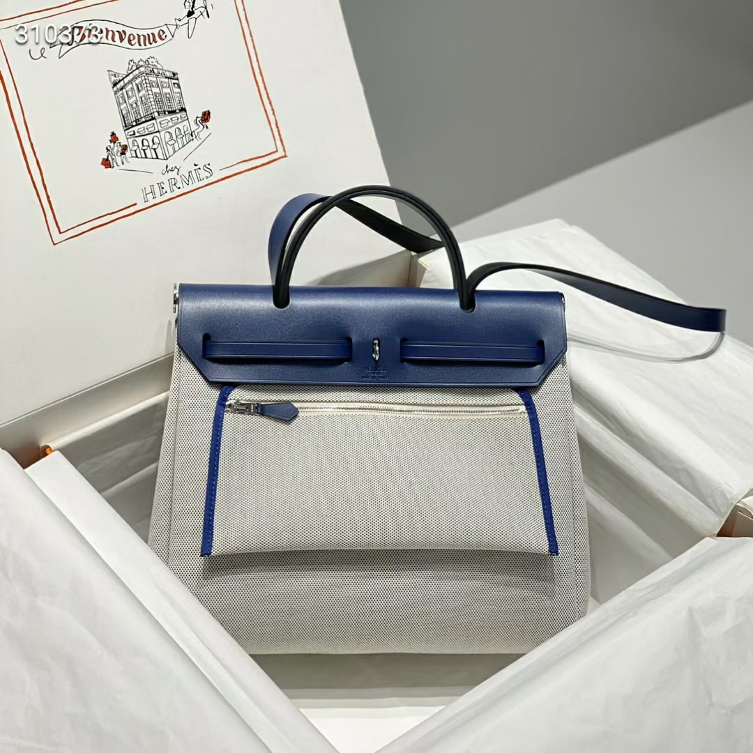 HERBAG ZIP Blue Handbag, Convertible Multi-Style Bag with Shoulder Strap 3 a1722227696051 5874
