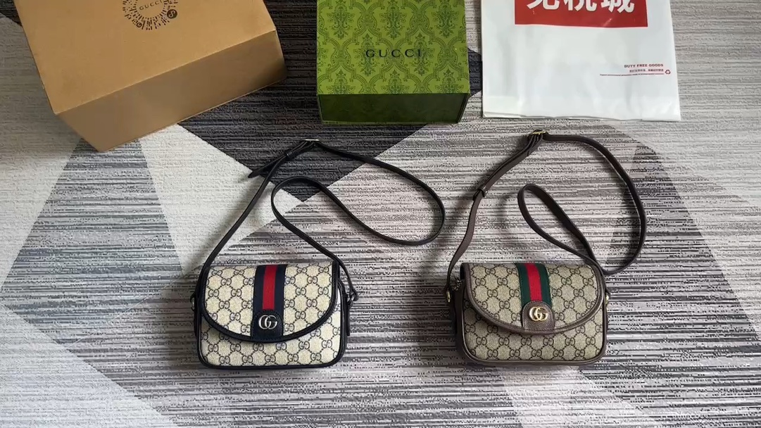 Kup luksus 2024
 Gucci Ophidia Torby typu crossbody i na ramię Mini