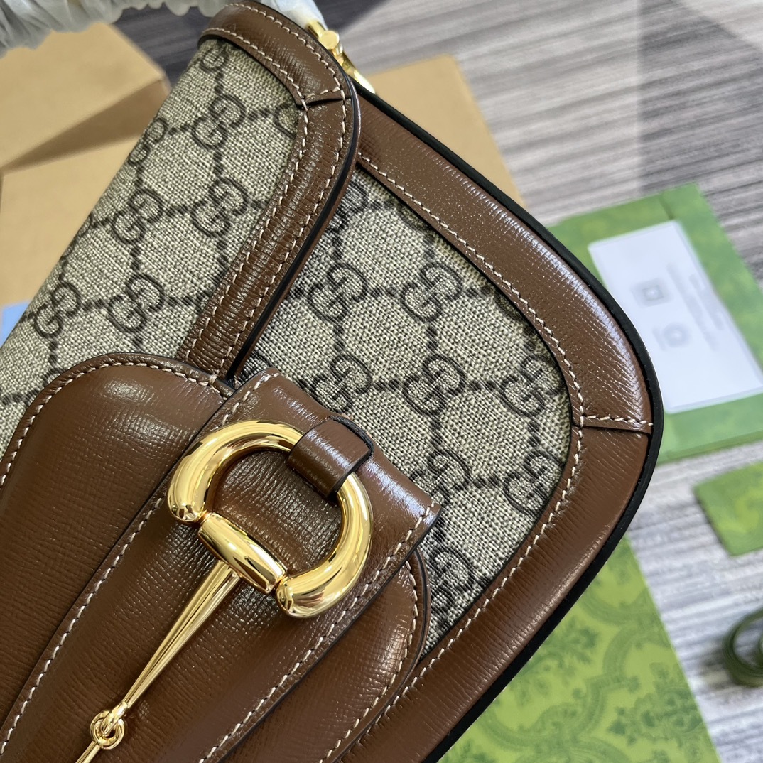 配全套包装️GucciHorsebit1955系列小号肩背包值此经典马衔扣造型配件诞生70周年之际品牌焕