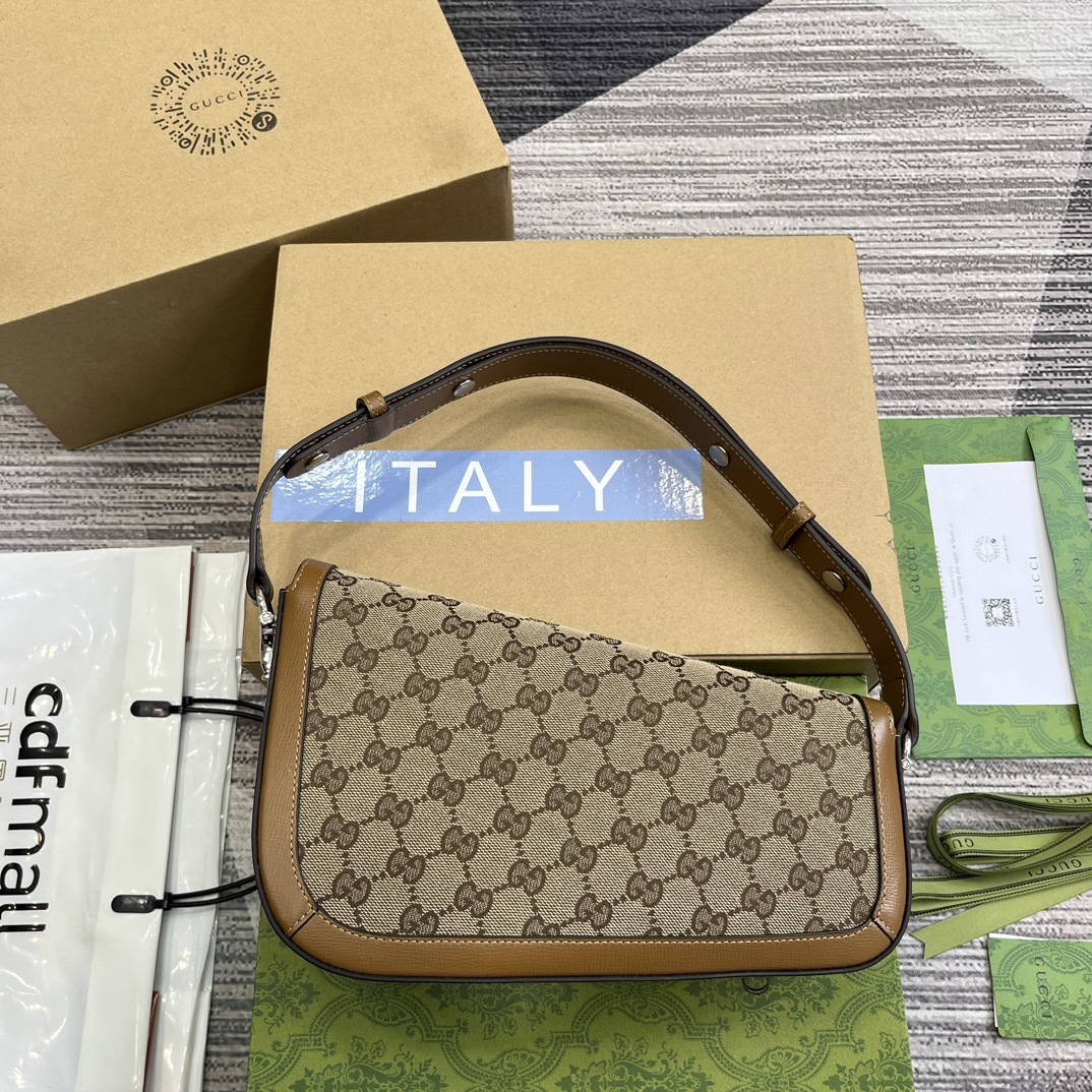 配全套包装️GucciHorsebit1955系列小号肩背包值此经典马衔扣造型配件诞生70周年之际品牌焕