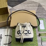 Gucci Flawless
 Crossbody & Shoulder Bags Beige Blue Printing Canvas Spring Collection GG Supreme