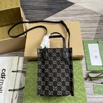 Gucci Ophidia Handbags Crossbody & Shoulder Bags Tote Bags Black Gold Grey Silver Canvas Denim Spring Collection Mini