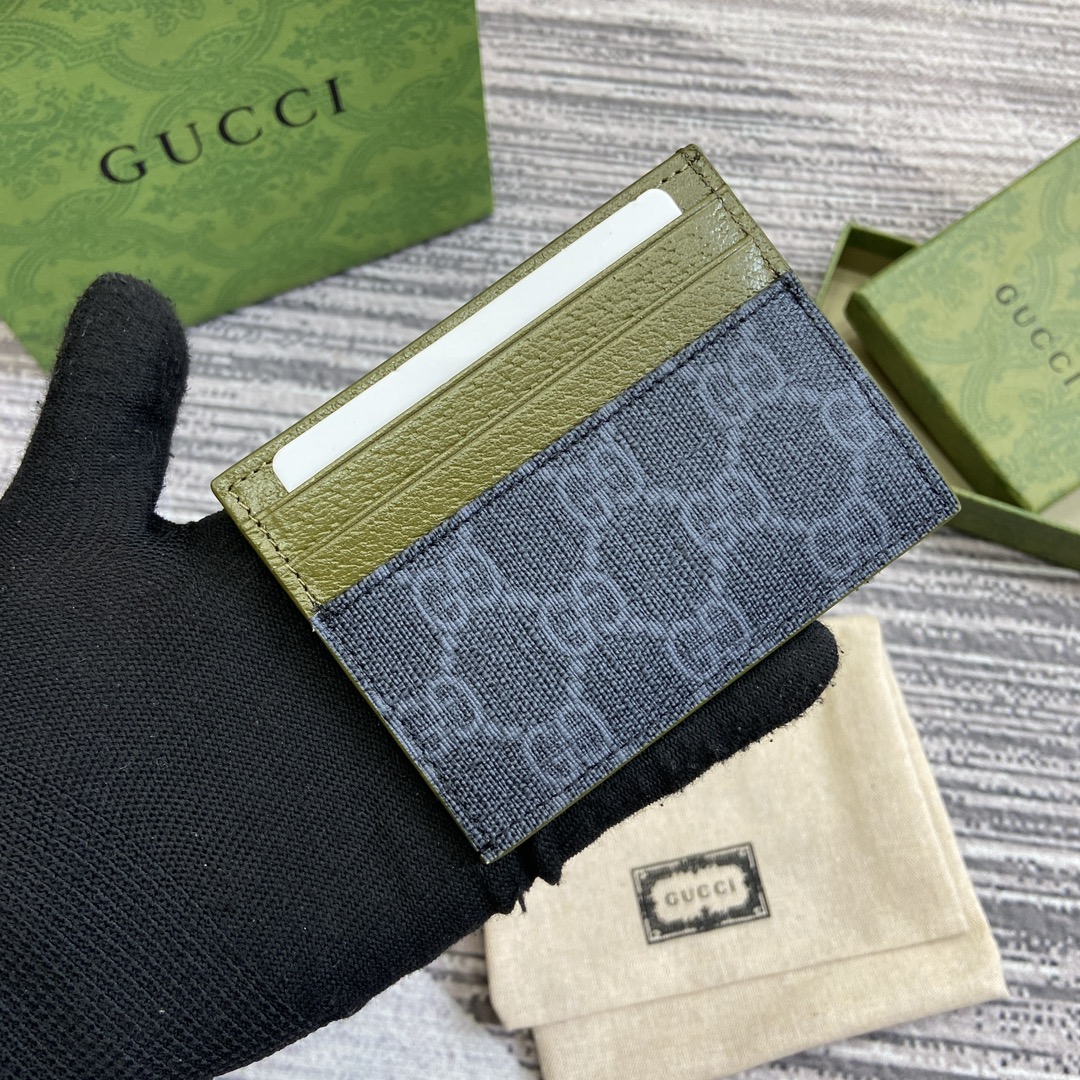 [Versace Wallets]Equipped with full package decoration GG detail card holder