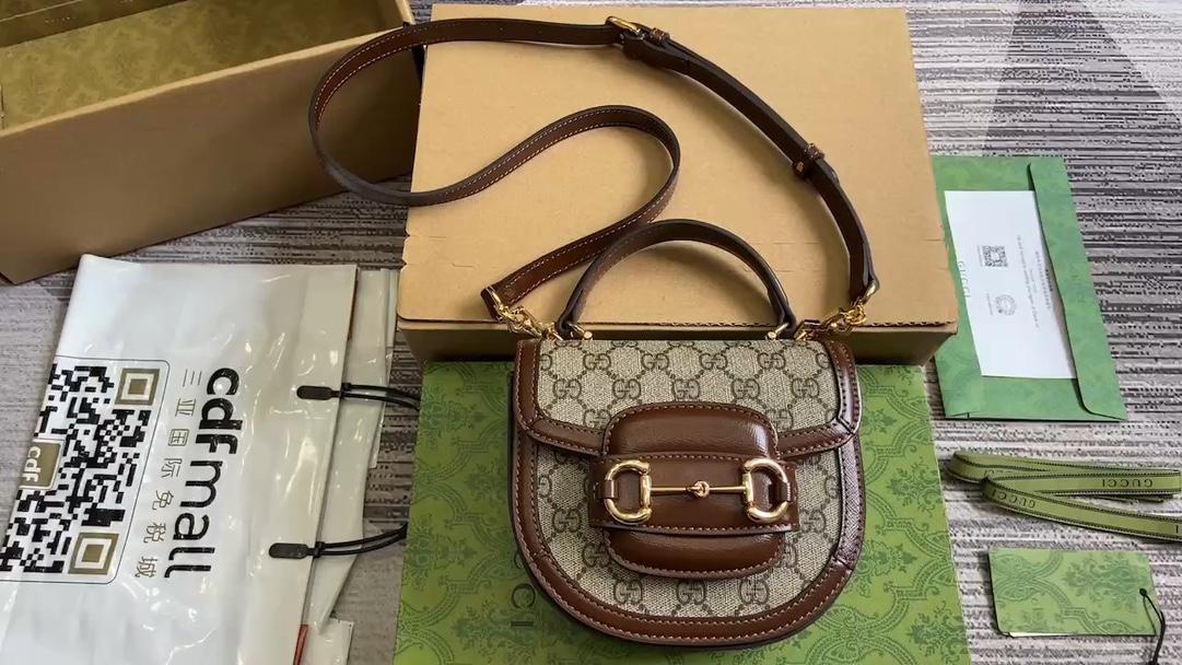 Gucci Horsebit Bolsos de mano 1955 Mini