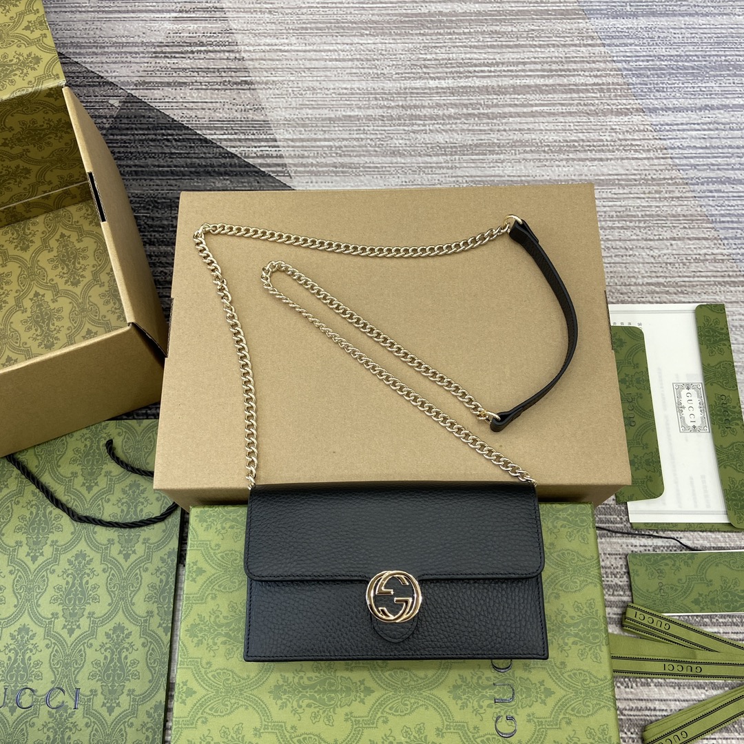 GUCCI WOC链条包 进口原厂皮 小巧大容量 手机现金唇膏收纳-顶级品质