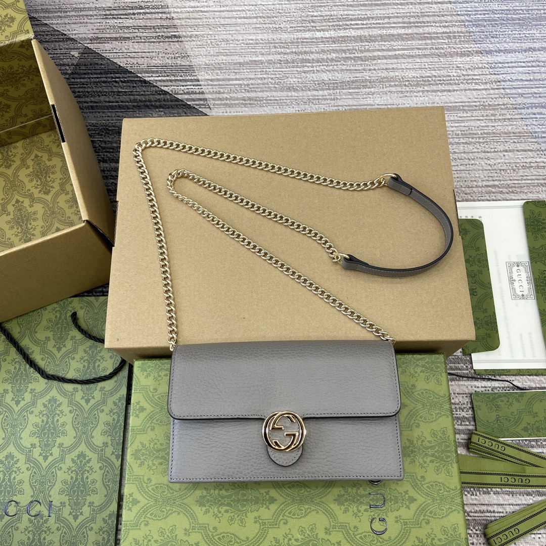 GUCCI WOC链条包 进口原厂皮 小巧大容量 手机现金唇膏收纳-顶级品质