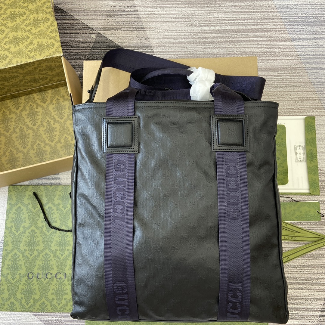 GUCCI GG水晶帆布 托特包 雙肩帶