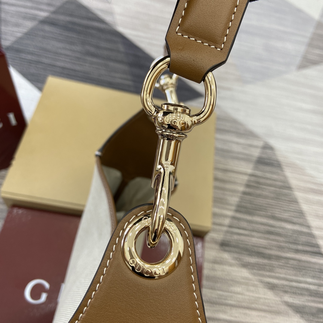 Gucci Body Double Lock Medium Shoulder Bag Brown Canvas, 49 x 46 x 4 cm 7 i1729679793 2271 0