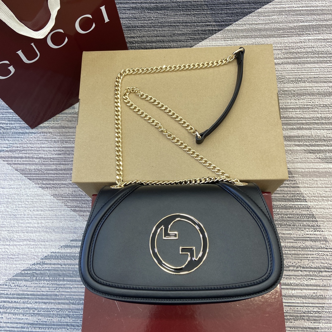 Gucci Blondie сумка на плечо мини черная