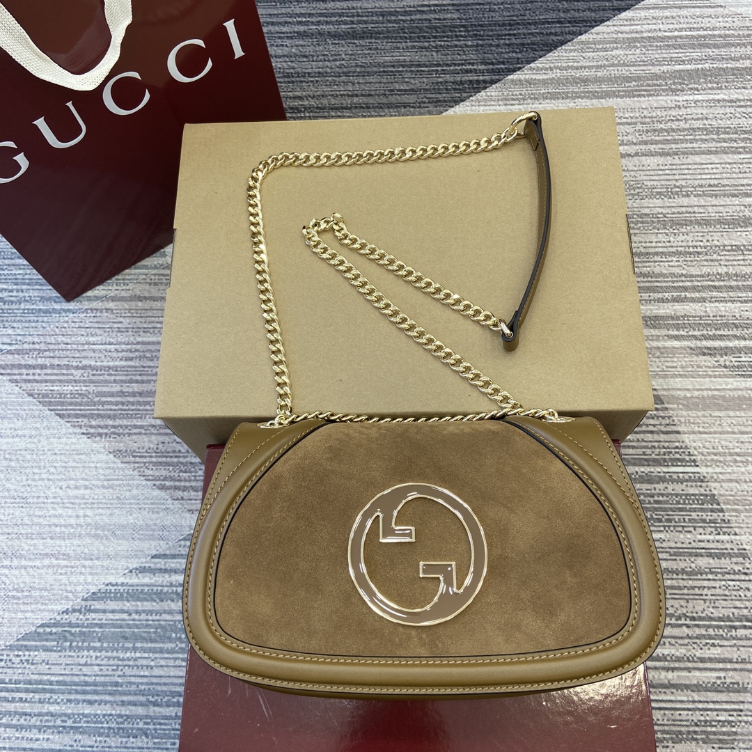 GUCCI Blondie маленькая сумка на плечо из матовой кожи