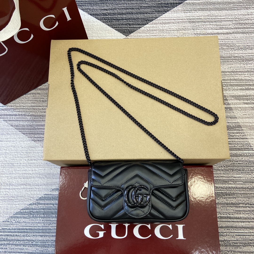 Gucci Marmont Tani
 Czarny Mini