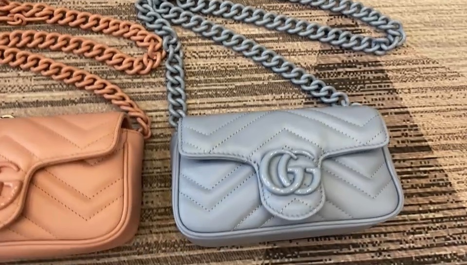 Gucci Marmont Torby Torebki Łańcuchy