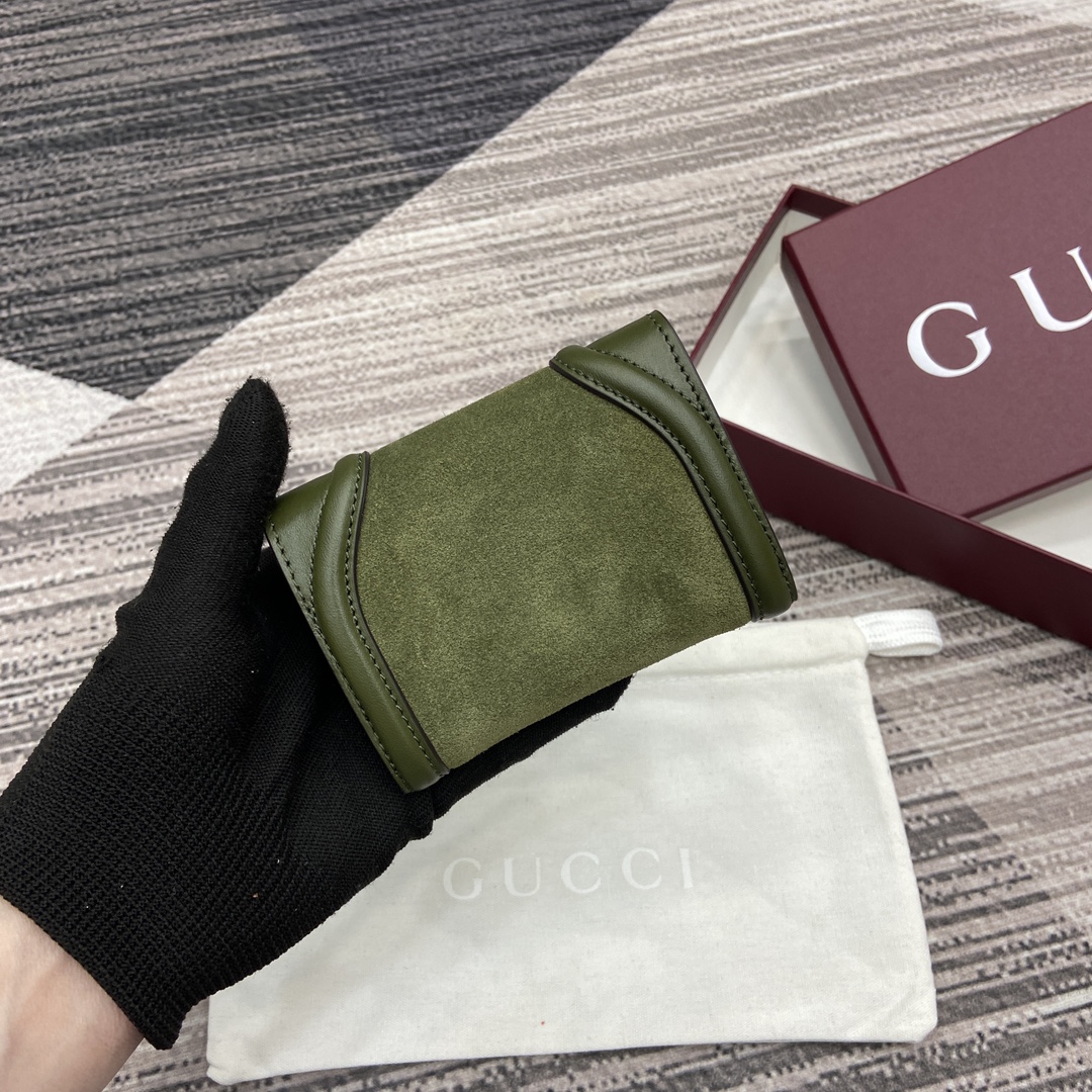 [Gucci Wallets][Equipped with a full set of counter packaging] The round inter
