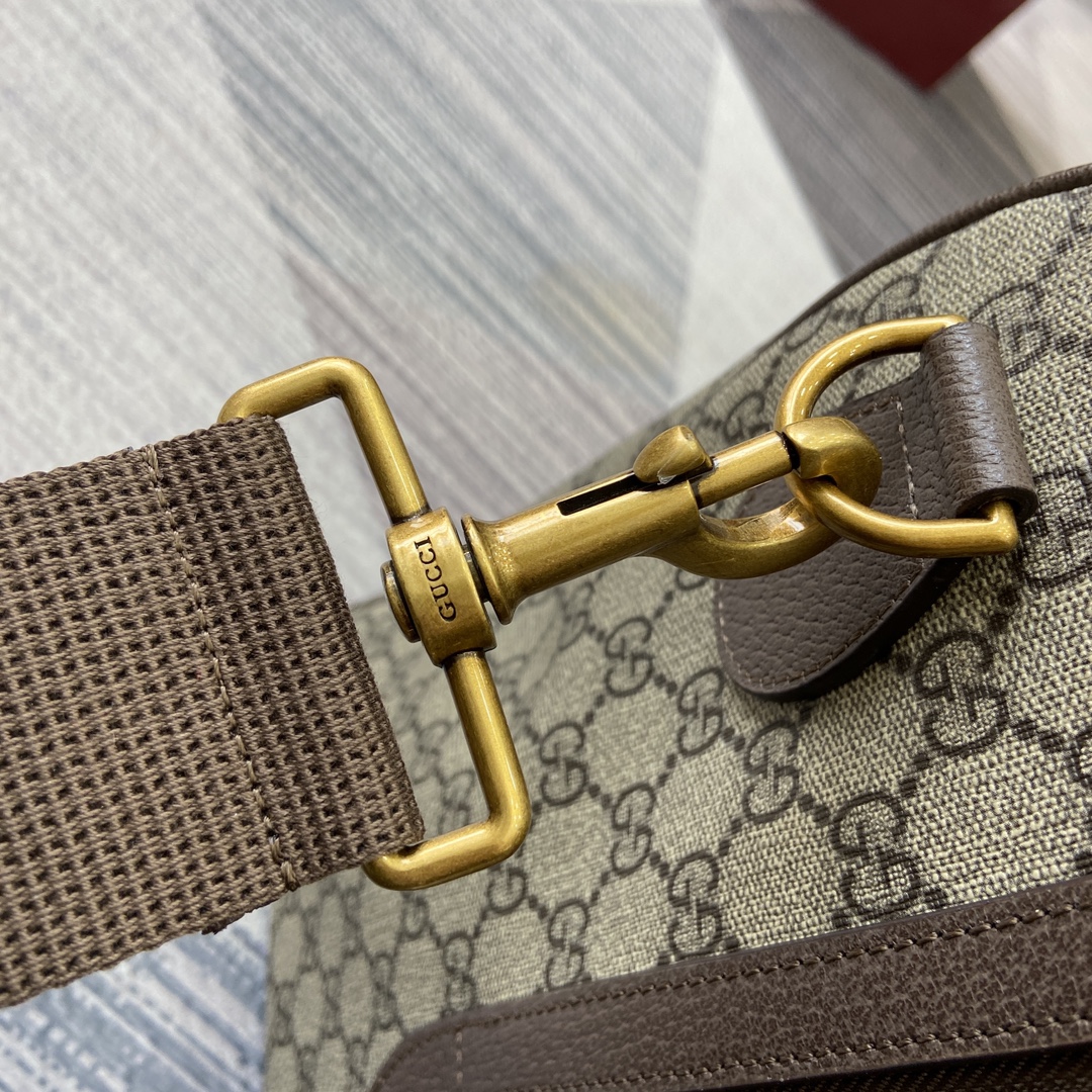 Gucci Ophidia Large Duffle Bag GG Beige/Brown Leather 12 i1744217707 867 0