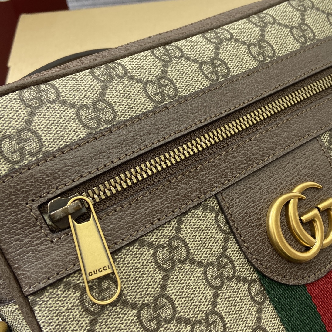 Gucci Ophidia GG Supreme Canvas Crossbody Bag, Brown, 23 x 24 x 5.5 cm 12 i1744218119 5525 0