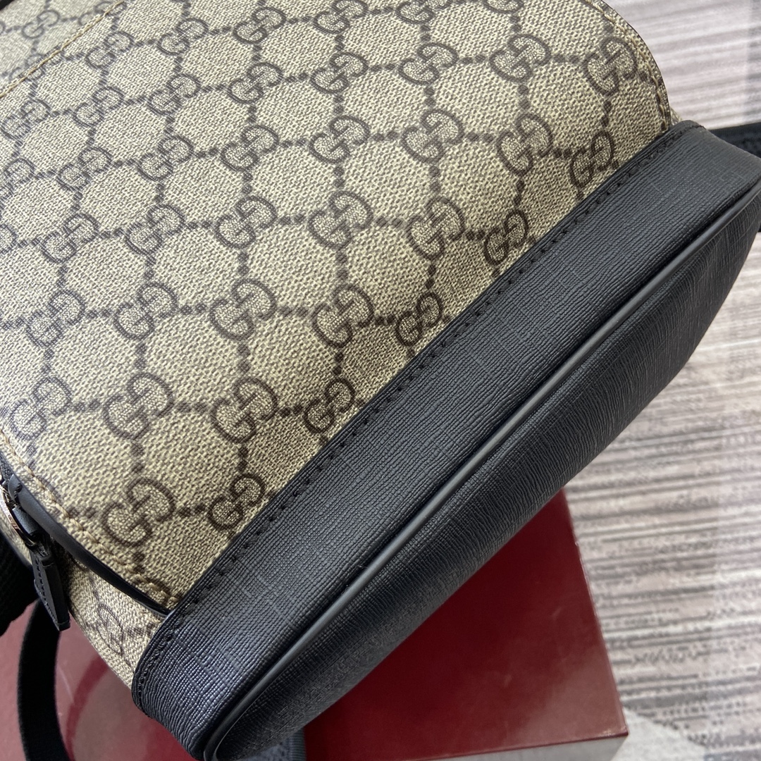 Gucci GG Supreme Coated Canvas Backpack, Beige/Ebony, 23 x 29 x 14 cm 12 i1744218444 9826 0