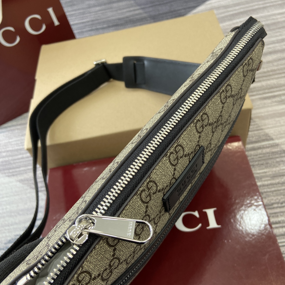 Gucci GG Supreme Messenger Bag, 26cm, PVC and Leather, Model 406410 10 i1744218456 9804 0