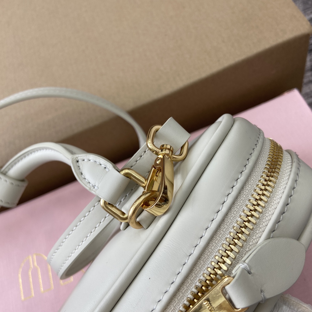 Miu Miu Arcadie Leather Mini Bowling Bag - Chic & Compact Handbag 11 i1744539244 5409 0