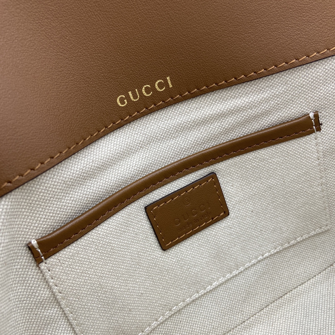 Gucci Horsebit 1955 Mini Shoulder Bag - Brown Leather, 20 x 14 x 5 cm 10 i1745120321 4225 0