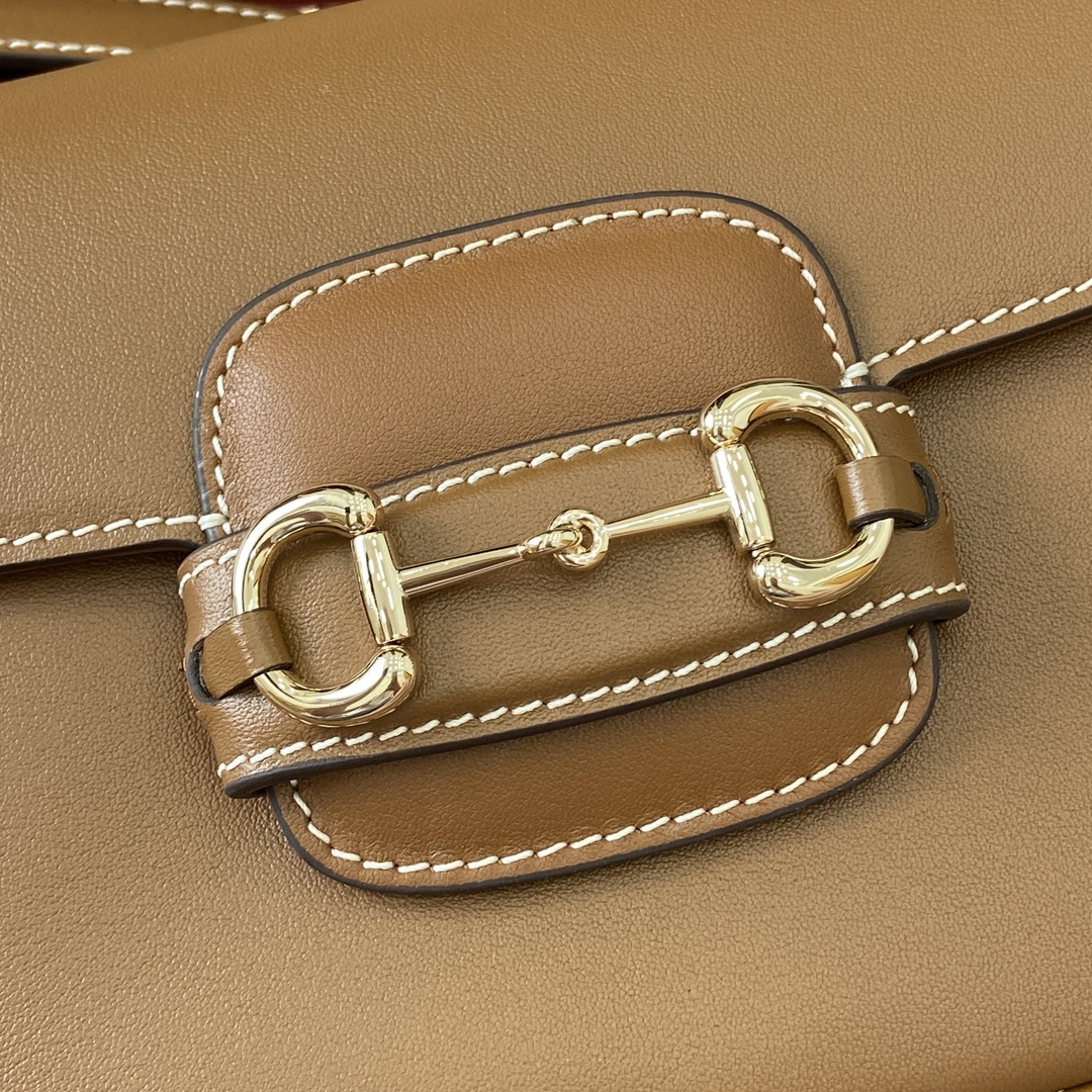 Gucci Horsebit 1955 Mini Shoulder Bag - Brown Leather, 20 x 14 x 5 cm 7 i1745120321 7241 0